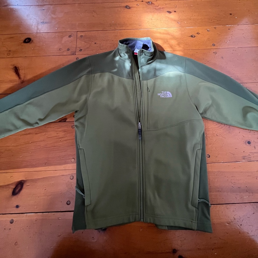 The North Face Forest Green Fleece Jacket